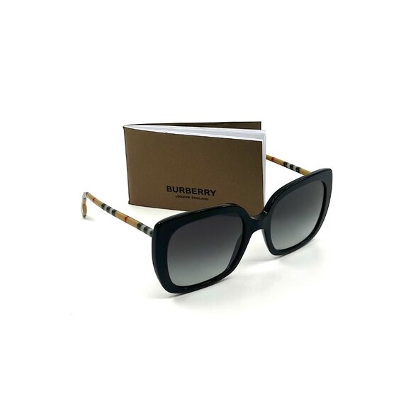 Burberry Accessories Burberry Be4323 38538g Caroll Black Grey